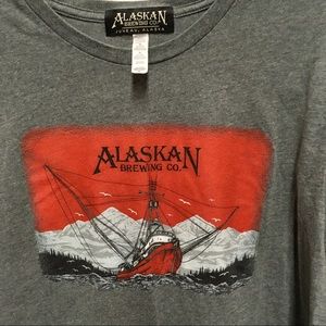 Authentic Alaskan Brewery Long Sleeve Tee